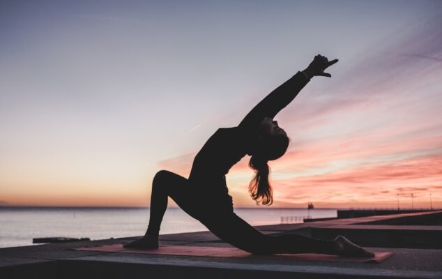 Health and wellness exercise concept