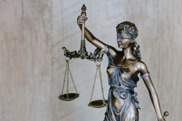 Legal concept gavel and law