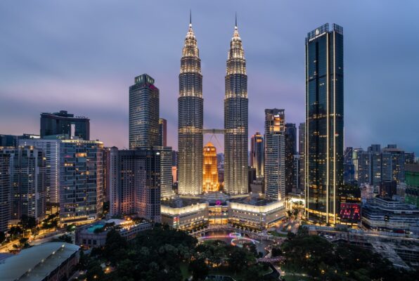 Kuala Lumpur city skyline Malaysia